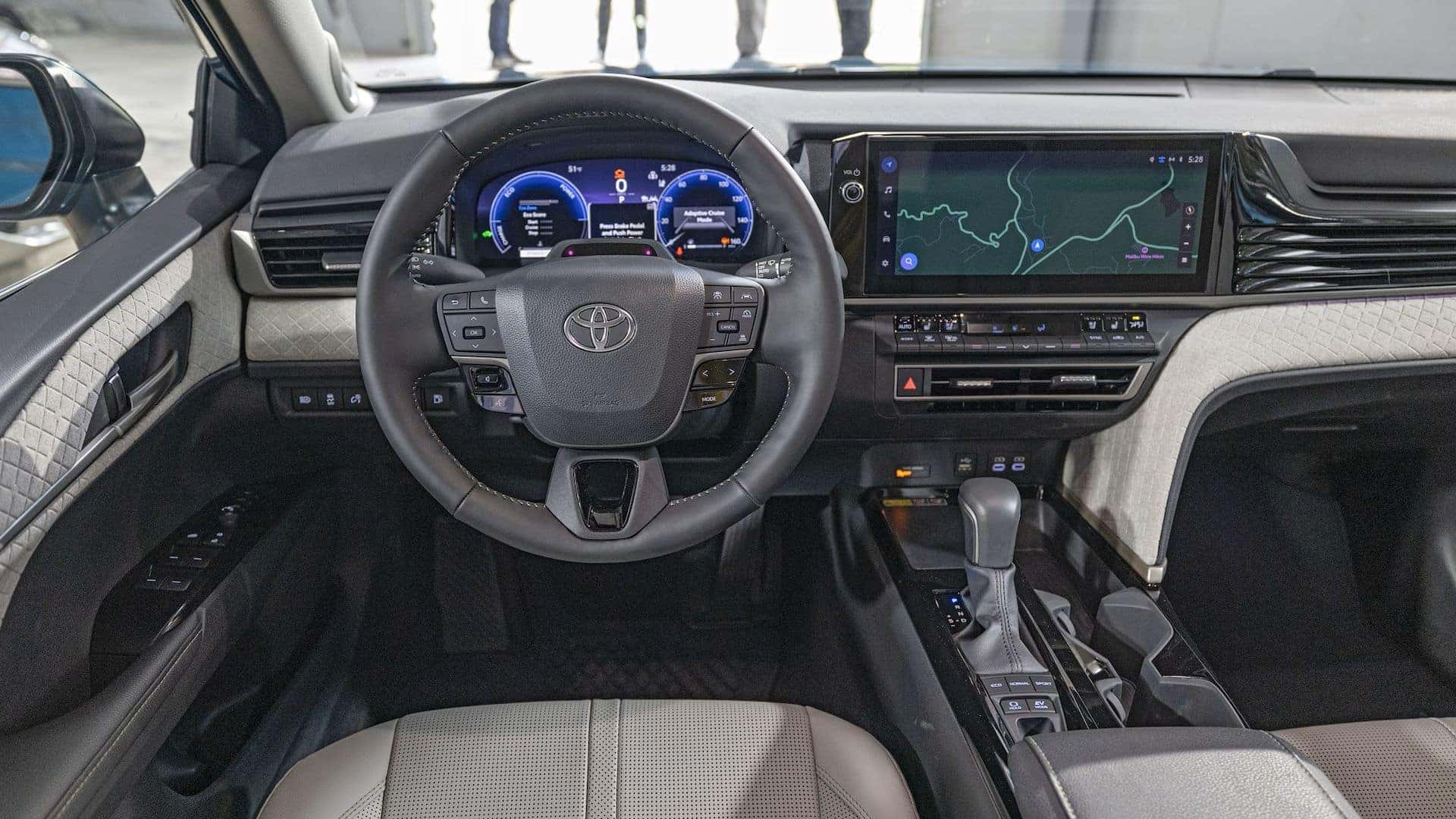 The Fantastic Front Interior Of The 2025 Toyota Camry
