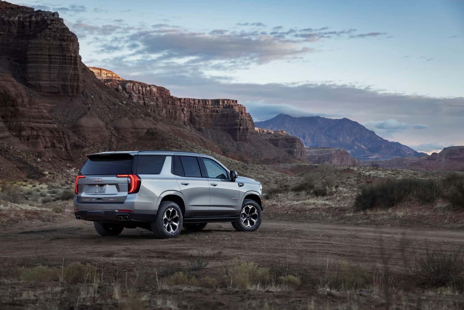The Back Profile Of The Ultimate SUV: The 2025 GMC Yukon