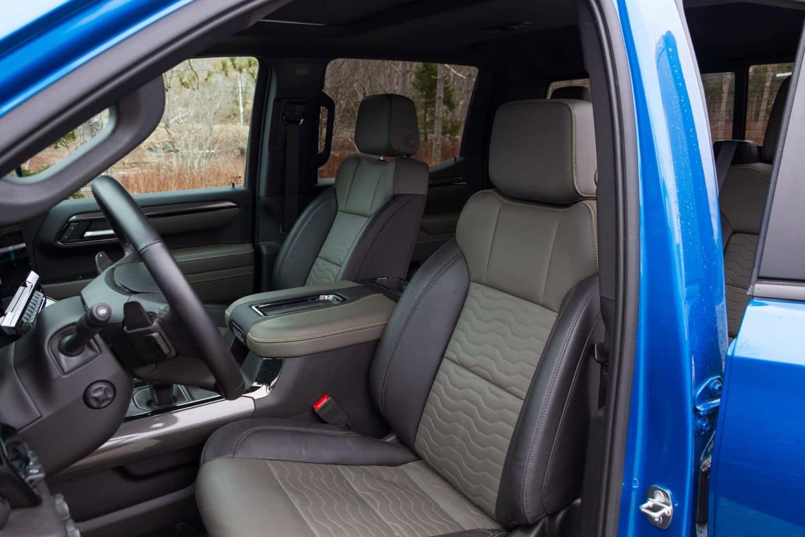 The Passenger Seats Of The Robust Chevy Silverado