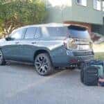 The Chevy Tahoe Going Through The Cargo Test