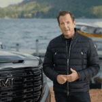 Will Arnett Pictured Beside A GMC Vehicle As He Talks About Professional Grade