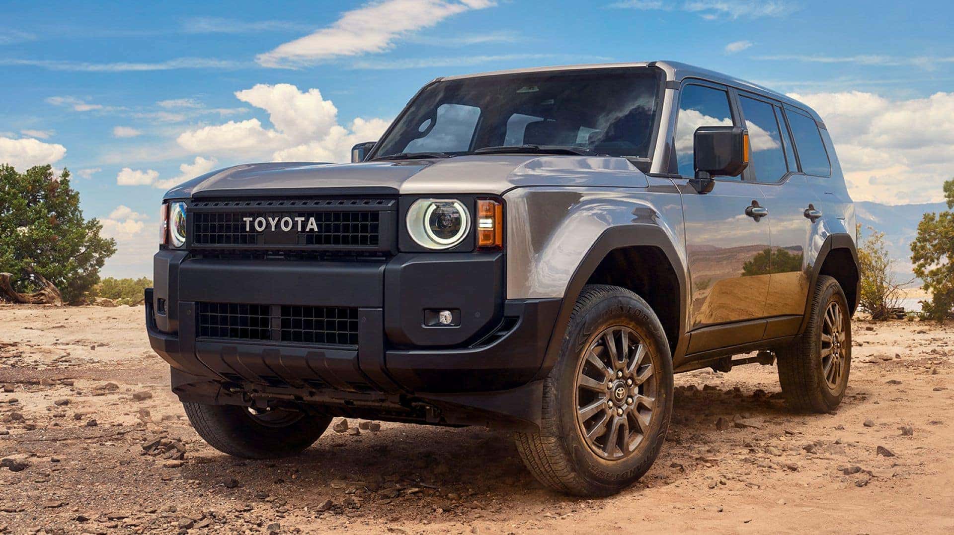 The 1958 Toyota Land Cruiser, Dashing As Ever In The Desert Terrain
