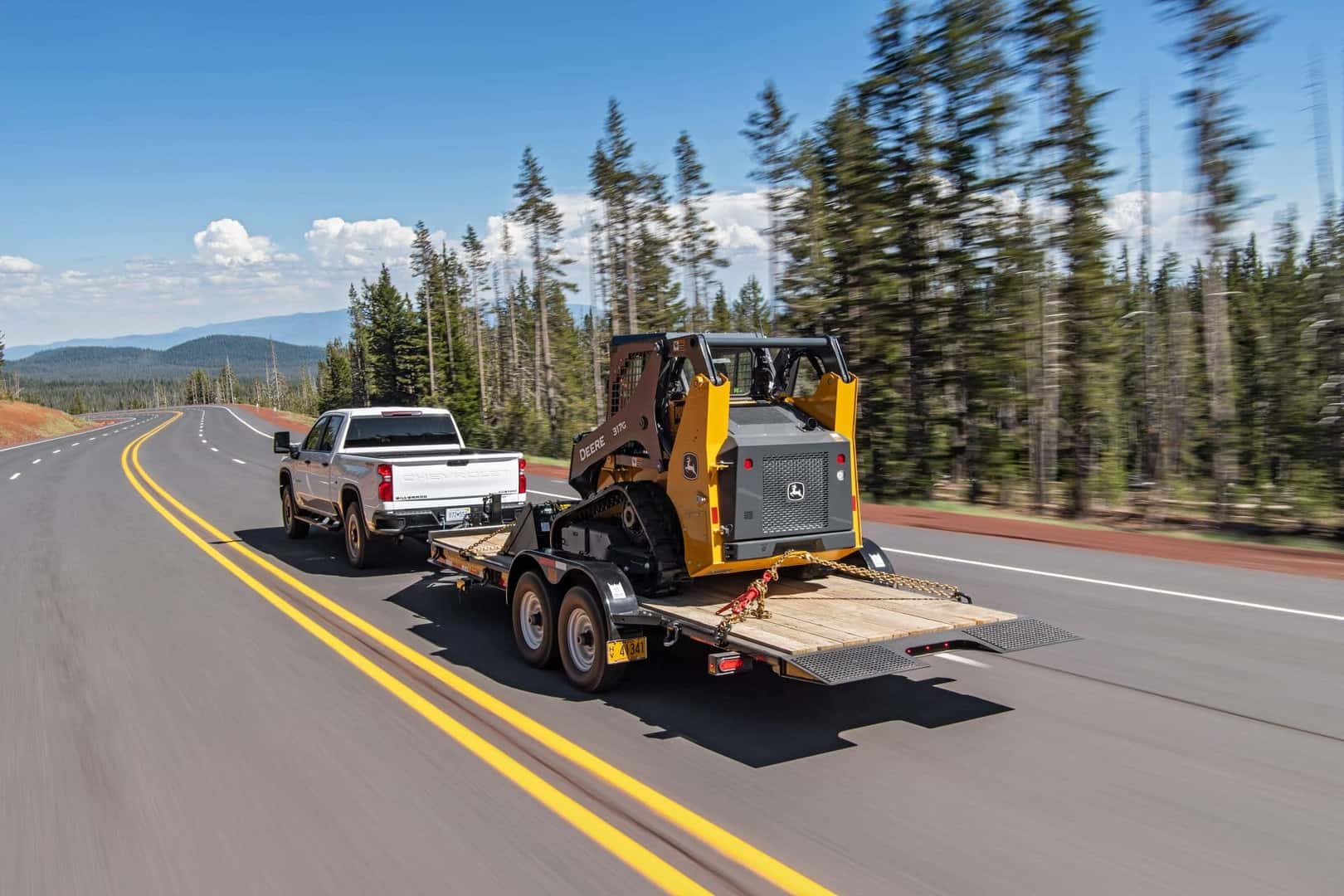 The Strong 2022 Chevy Silverado 2500HD Towing Machinery Easily