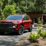 The IIHS Top Safety Pick, 2024 Chevrolet Traverse, Parked In The Family Driveway