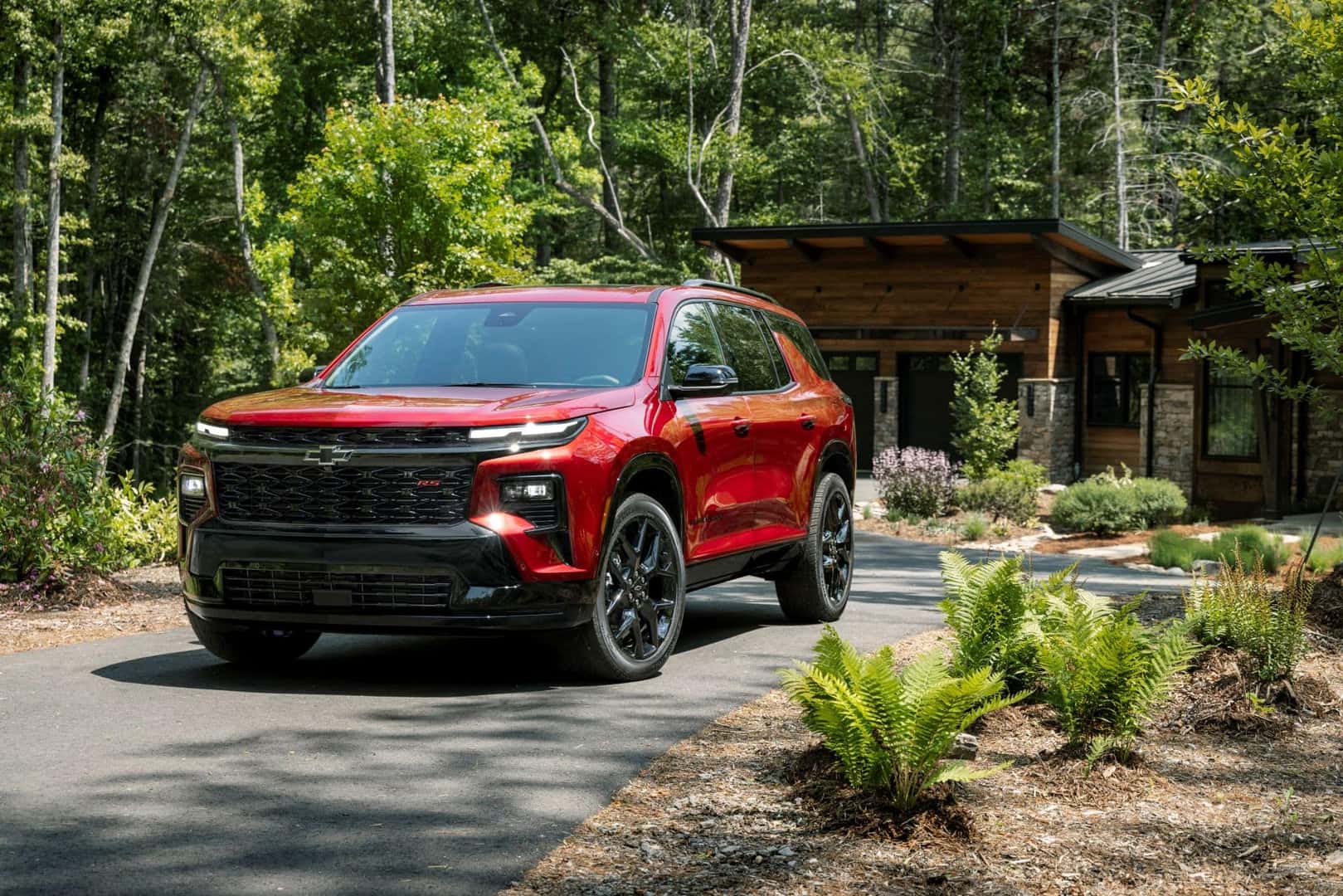 The IIHS Top Safety Pick, 2024 Chevrolet Traverse, Parked In The Family Driveway