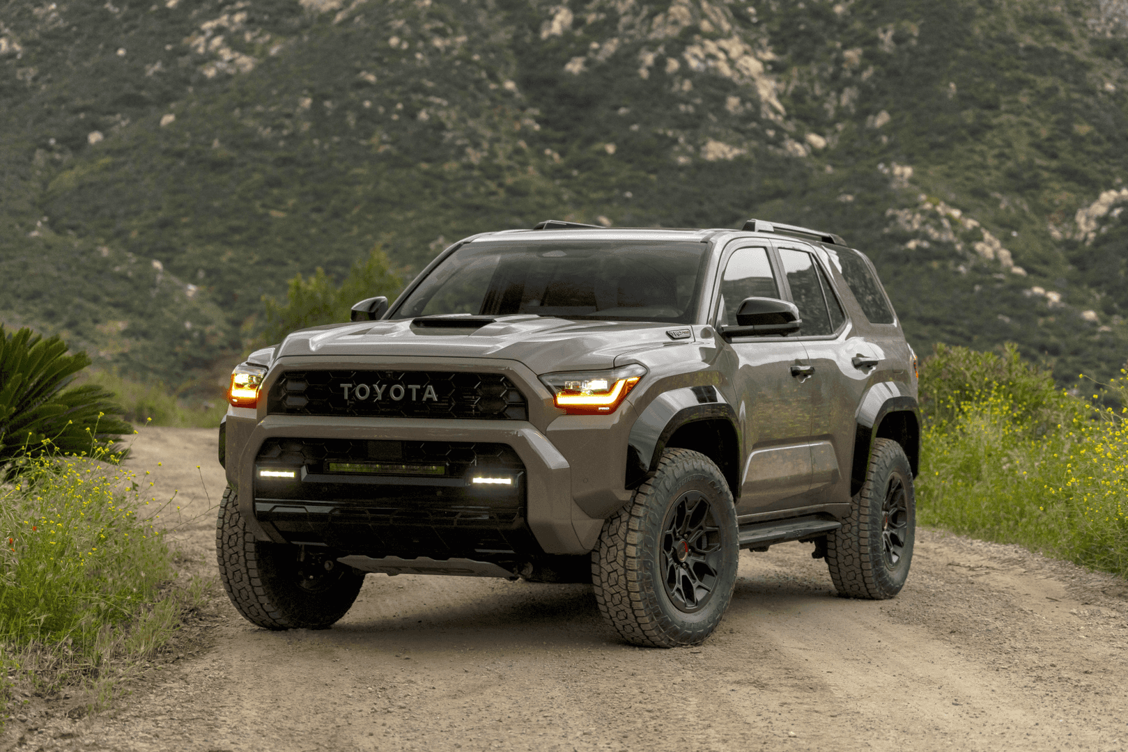The Diligent 2025 Toyota 4Runner TRD Pro Parked On A Dirt Trail