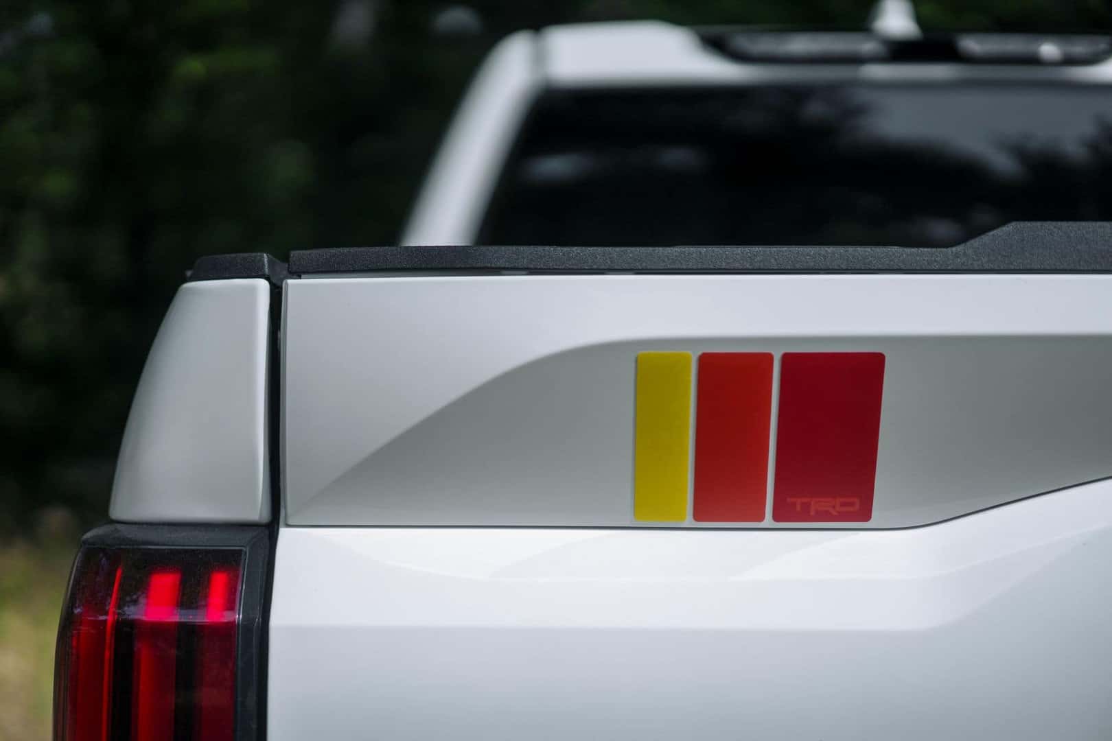 The Trendy TRD Badge Of The Terrific 2025 Toyota Tundra TRD Rally Package