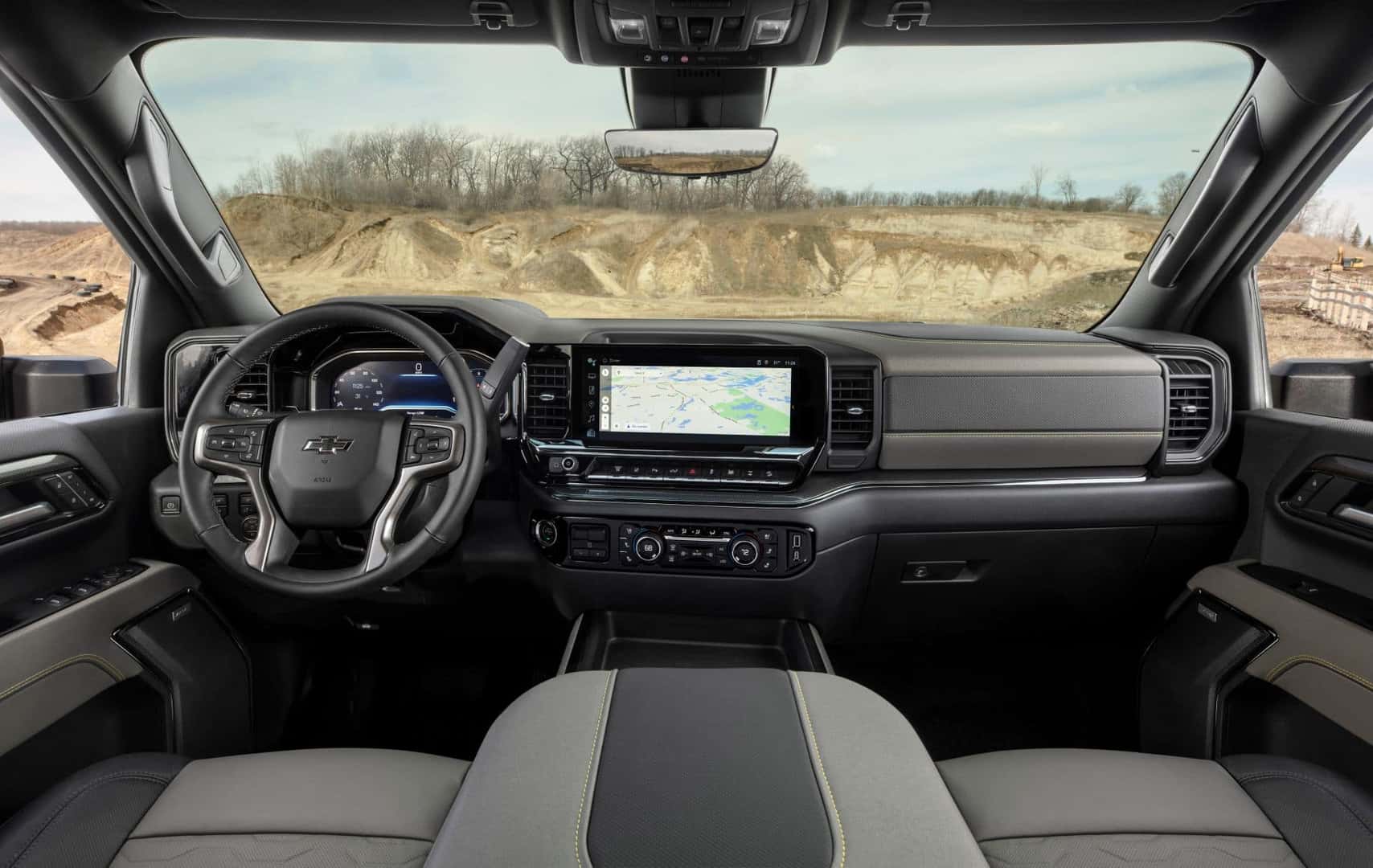 The Spectacular And Comfortable Interior Of The 2024 Chevrolet Silverado HD ZR2