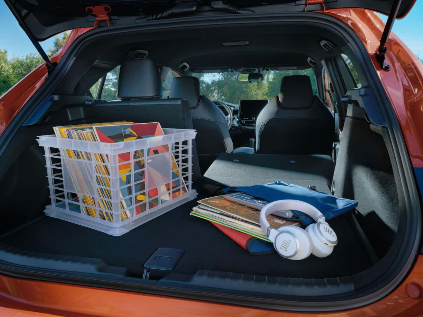 The Large And Expansive Cargo Space Of The Wonderful 2026 Corolla Hatchback FX