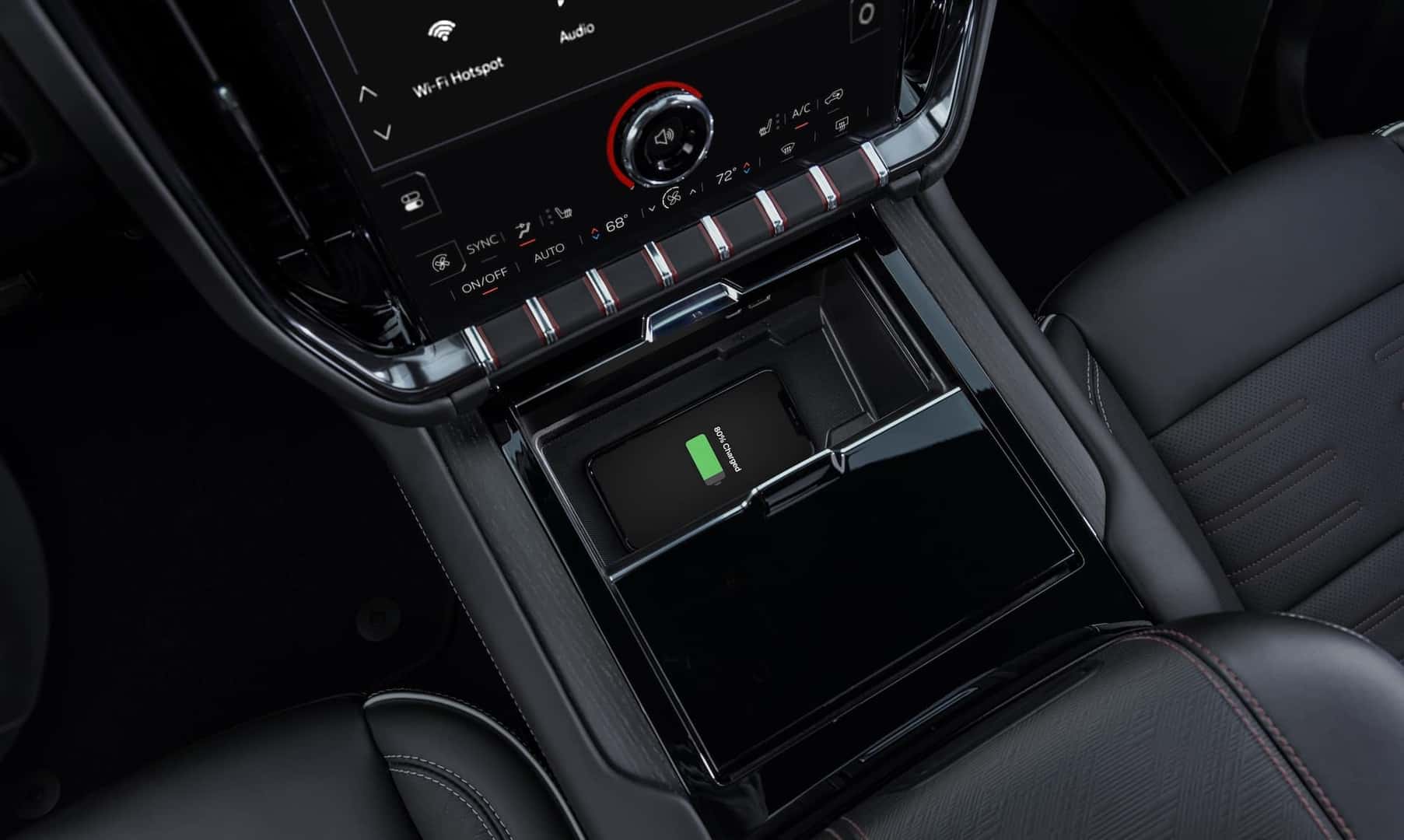 2025 GMC Yukon AT4 Ultimate wireless charging