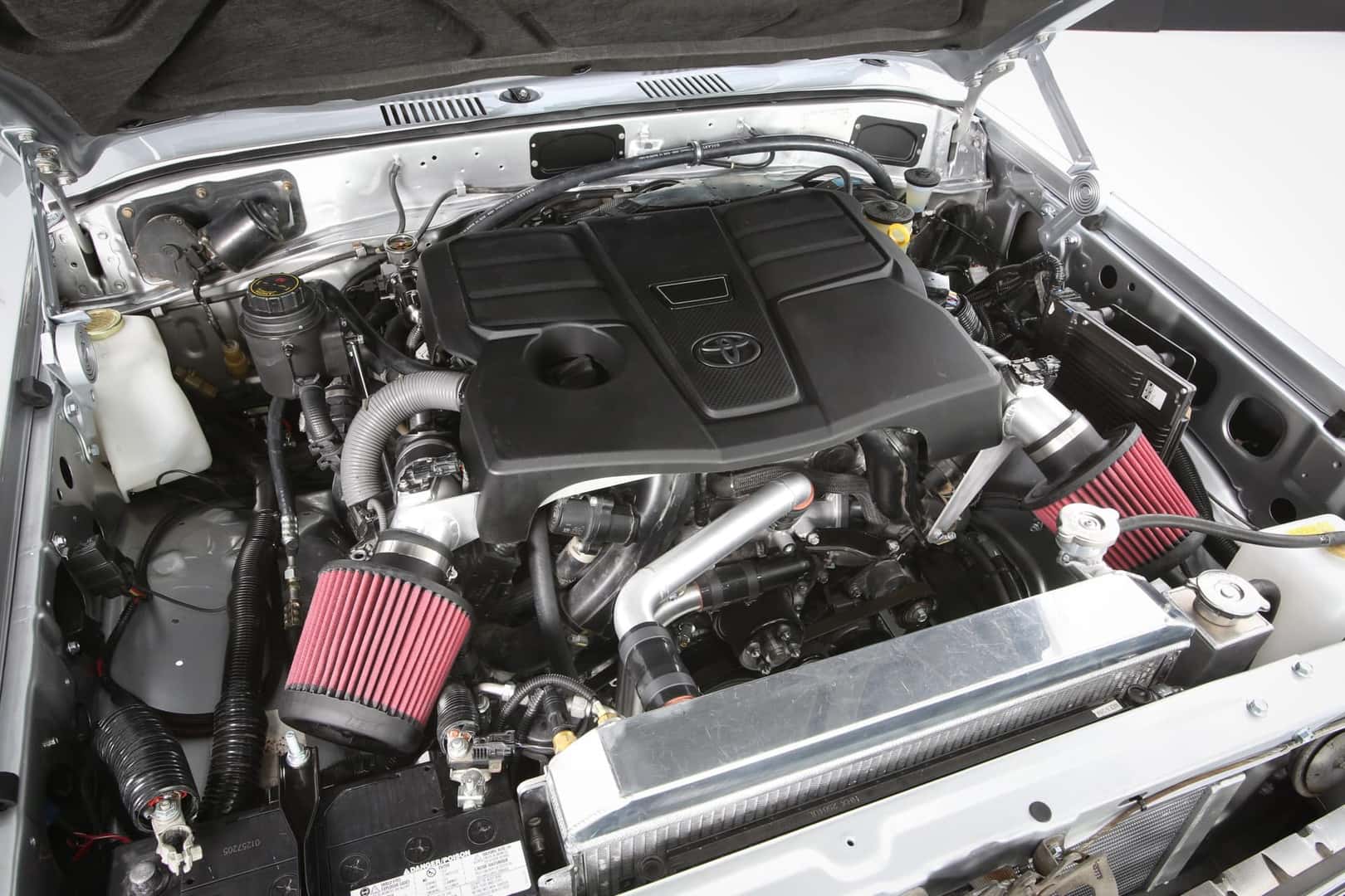 Turbo Trail Cruiser Concept Toyota SEMA 2025 Under the Hood