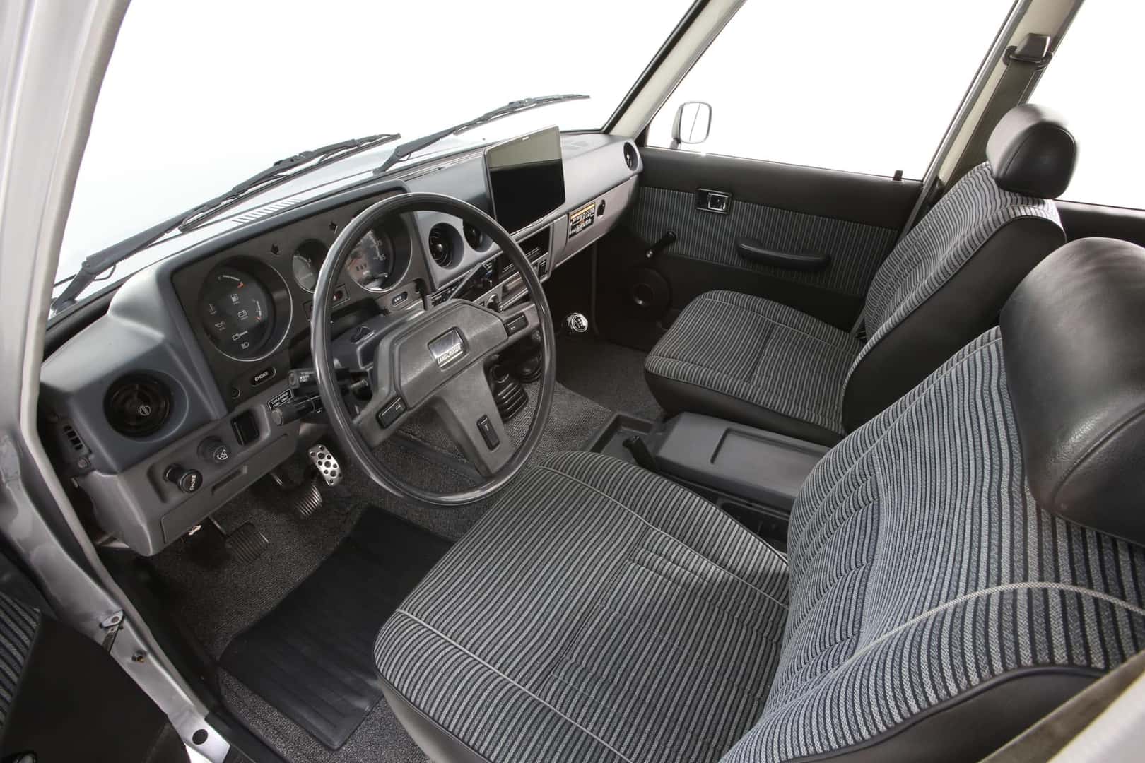 Turbo Trail Cruiser Concept Toyota SEMA 2025 Front Interior & Seats