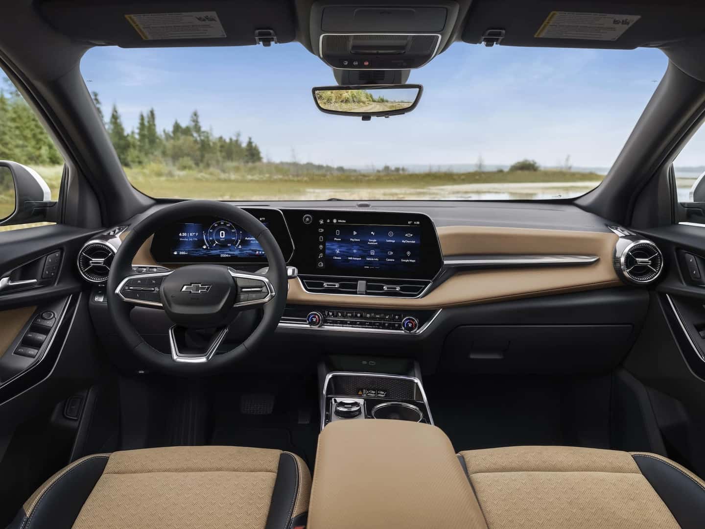 2026 Chevrolet Equinox Maple Sugar interior