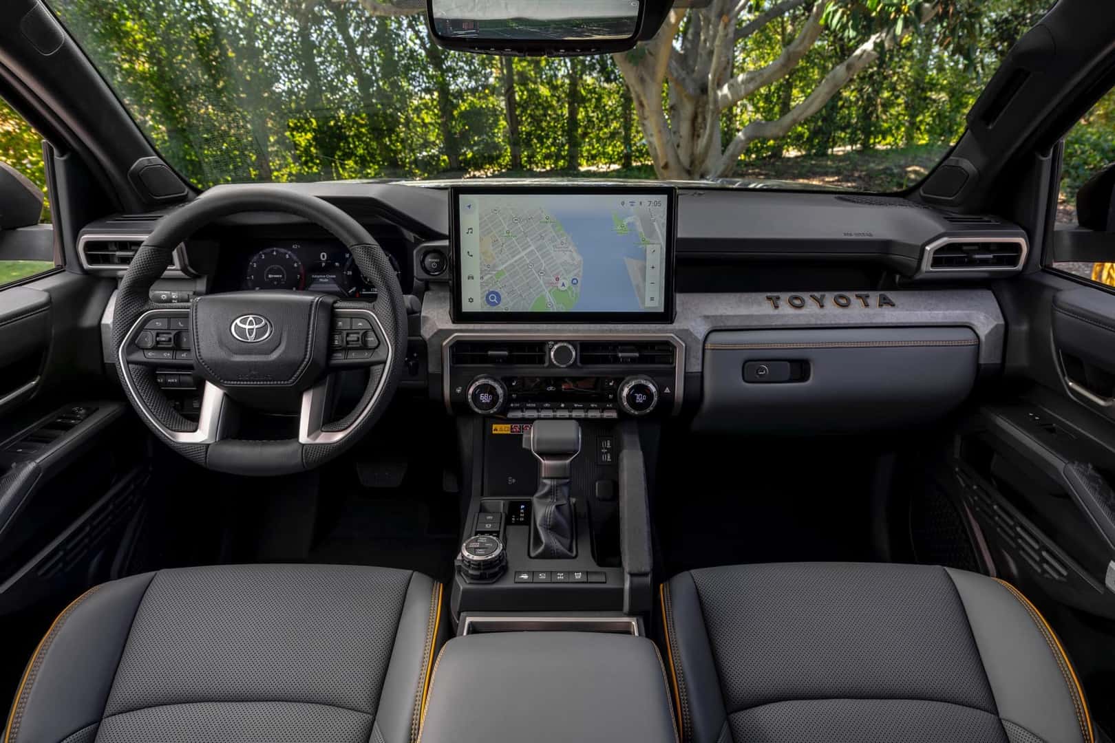 2026 Toyota Tacoma Trailhunter Mineral front row