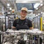 Hybrid Production Line Employee Shot