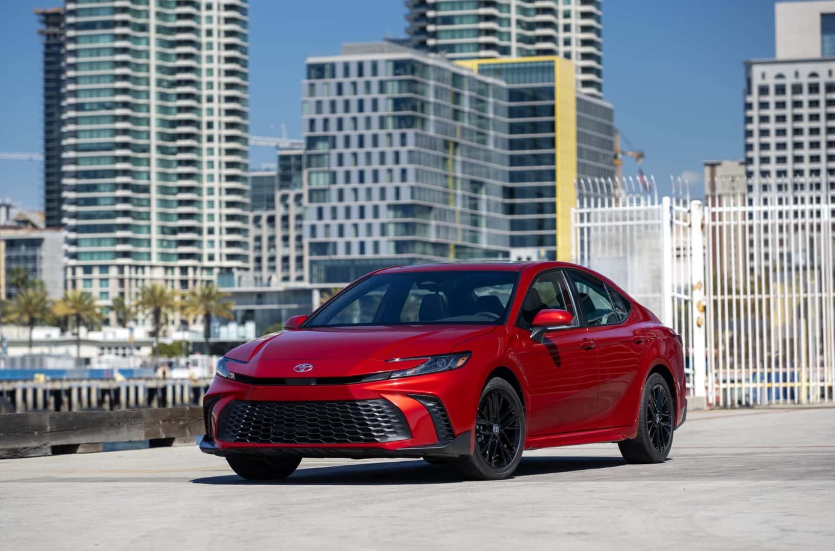 2026 Camry SE AWD Supersonic Red