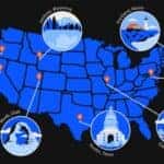 A Detailed National Map Of The EV Charging Station Locations Graphic