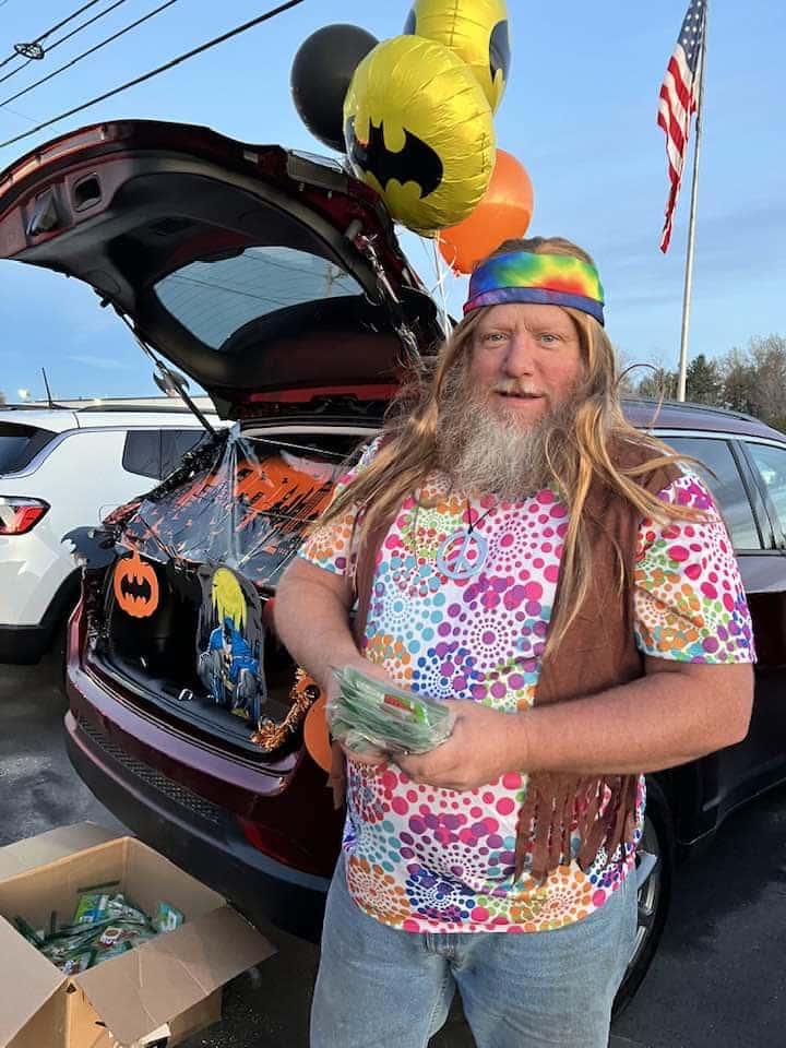 Trunk or Treat event: Corey