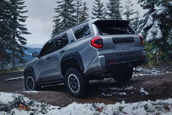 Toyota vehicle prepared for Maine winter