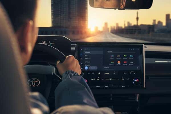 Toyota infotainment system