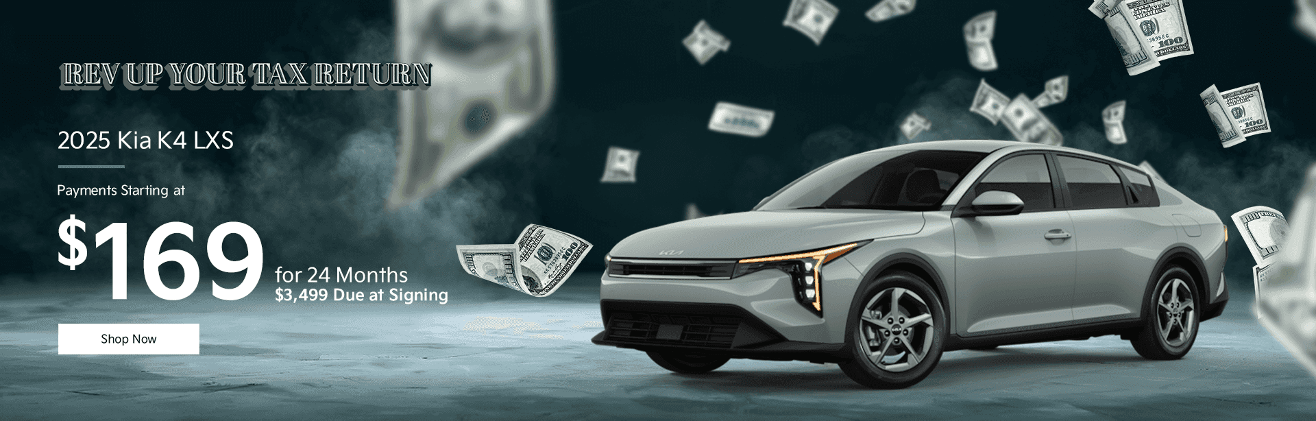 2025 Kia K4 LXS Payments Starting at $169 for 24 Months | $3,499 Due at Signing