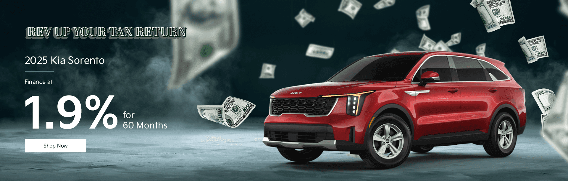 2025 Kia Sorento Finance at 1.9% for 60 Months