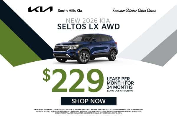 New 2026 Kia Seltos LX AWD Lease Offer
