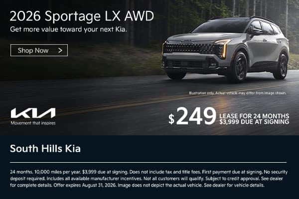2026 Kia Sportage LX AWD Lease Offer