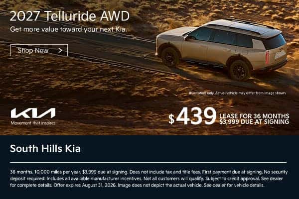 2027 Kia Telluride AWD Lease Offer