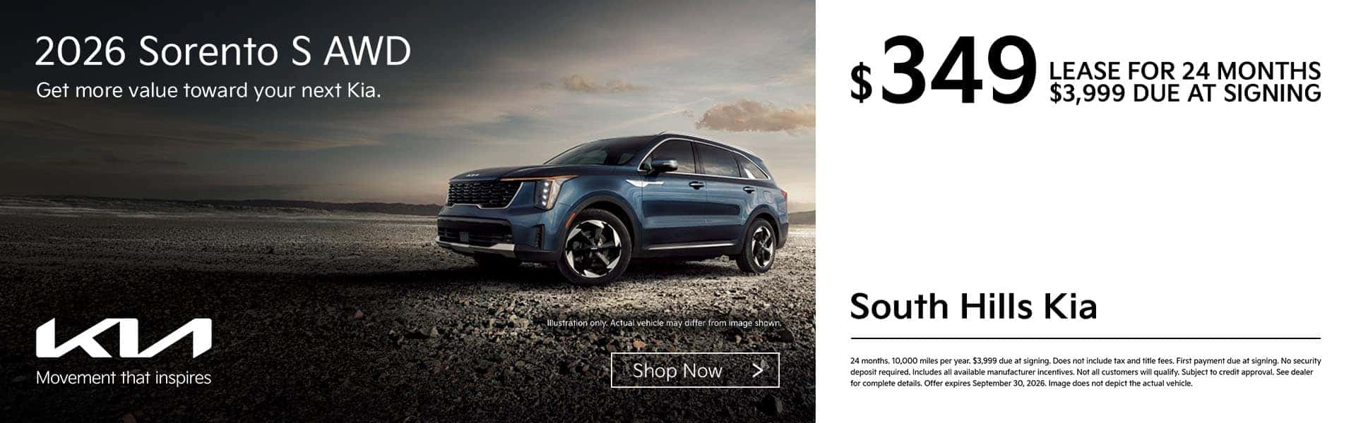 South-Hills-Kia—September-2026—26-Sorento—1920×600