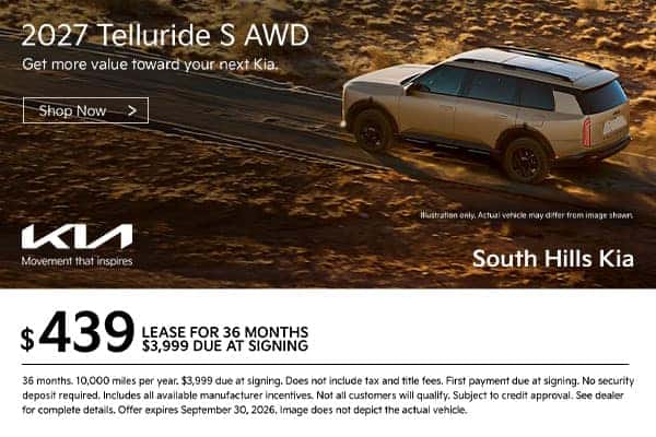 2027 Kia Telluride AWD Lease Offer