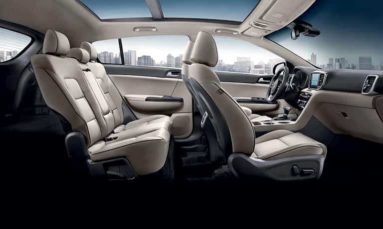 Kia Sportage SX Interior Seating View