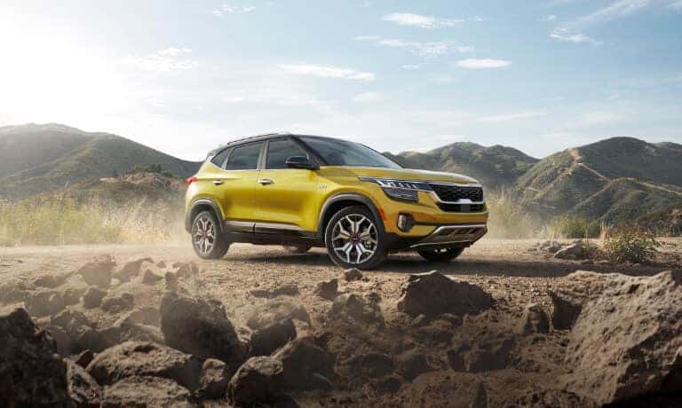 2022 Kia Seltos Parked Side View