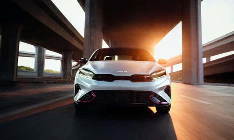 2021 Kia Forte Driving On Highway