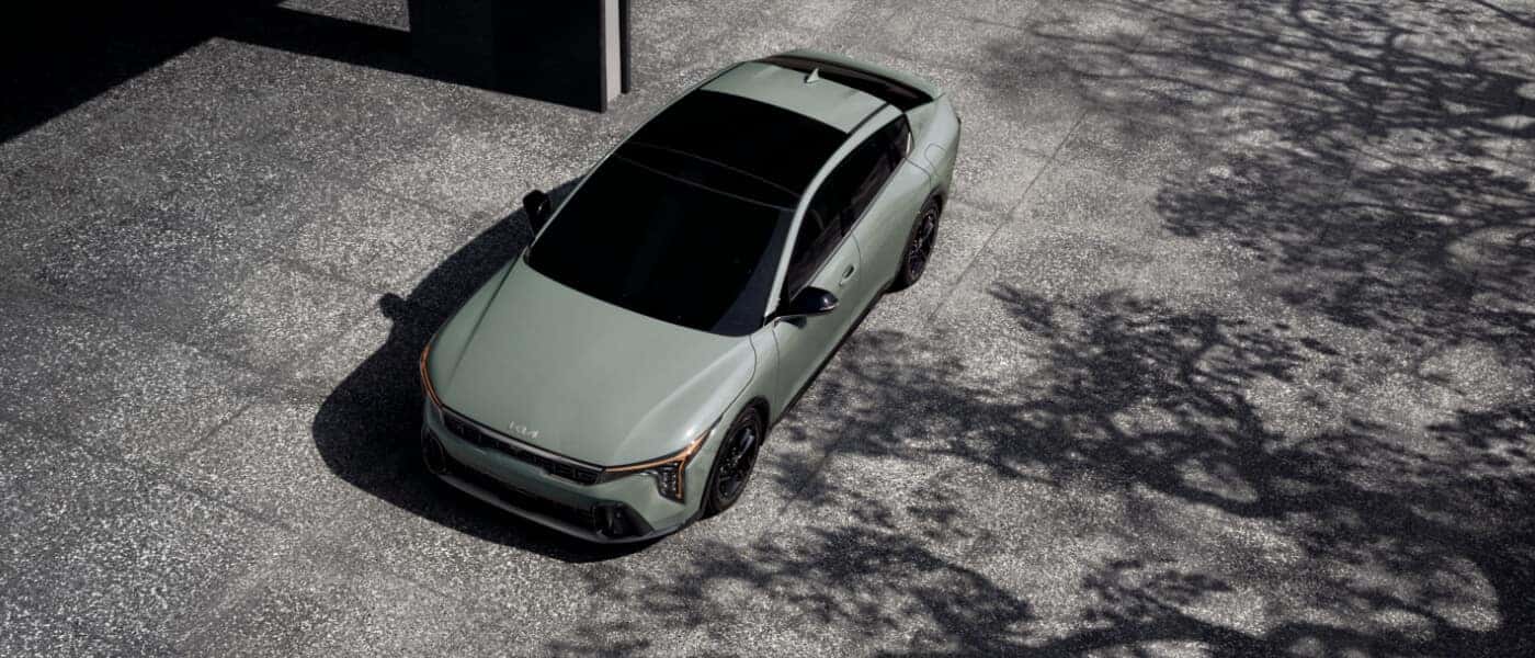 2025 Kia K4 Exterior Top View From Front