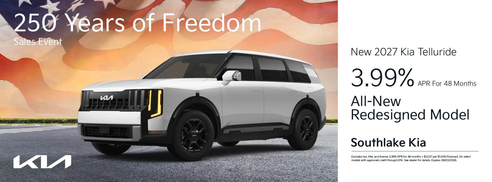 2027 Kia Telluride Special Offer | Merrillville, Indiana