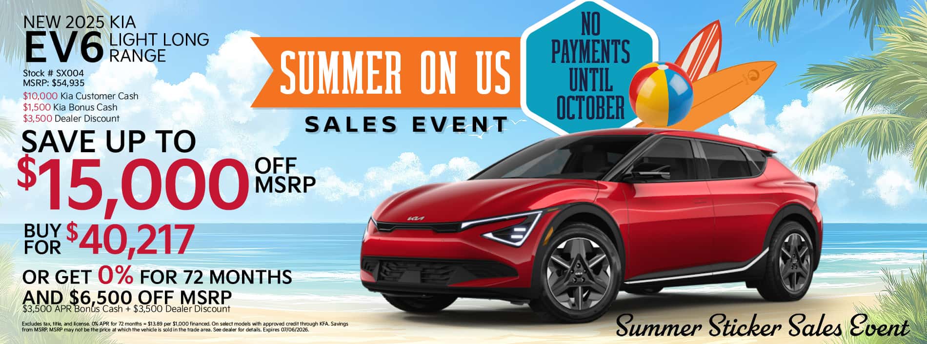 2025 EV6 Special Offer | Merrillville, Indiana