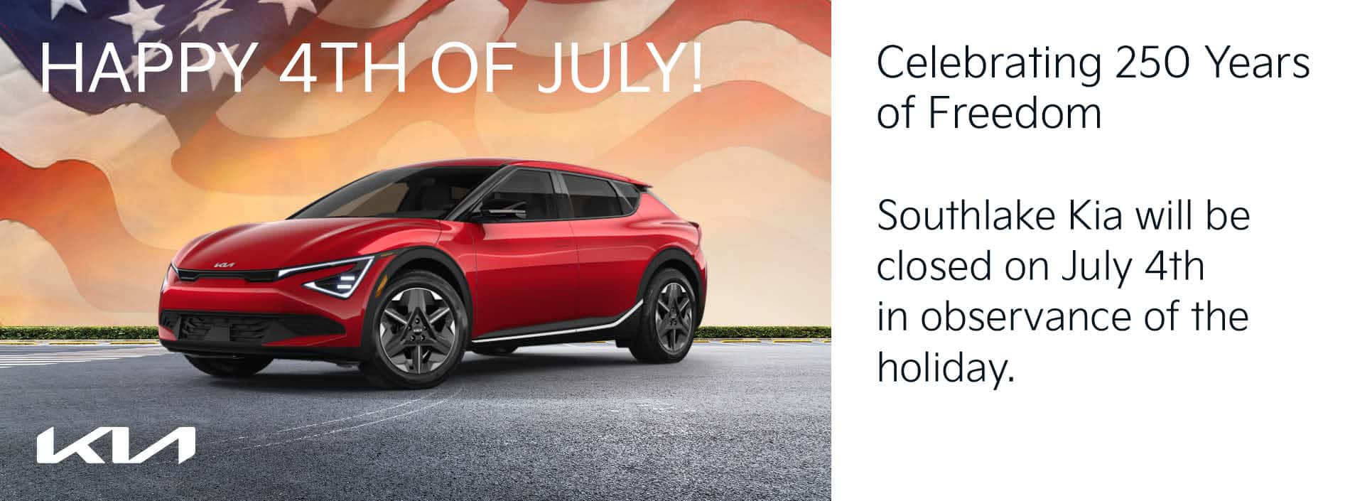 Holiday Hours | Southlake Kia