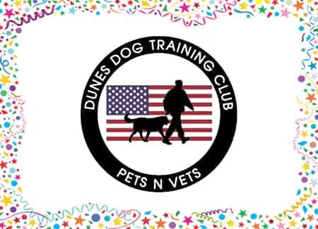August 2025 Winner Dunes Dog Training Club