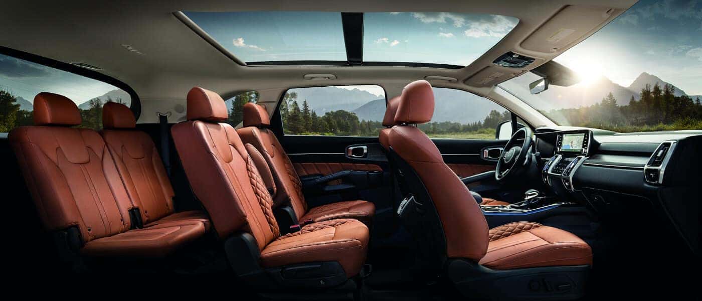 2026 Kia Sorento Interior Seating Side View