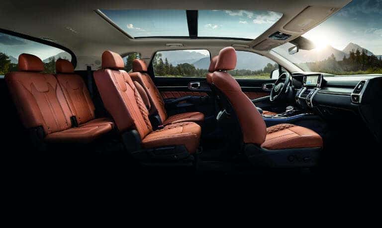 2026 Kia Sorento Interior Seating Side View