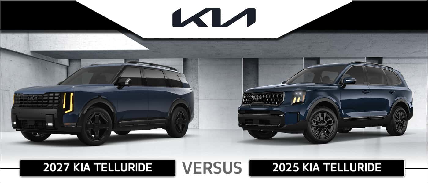 2027 Kia Telluride vs. 2025 Kia Telluride
