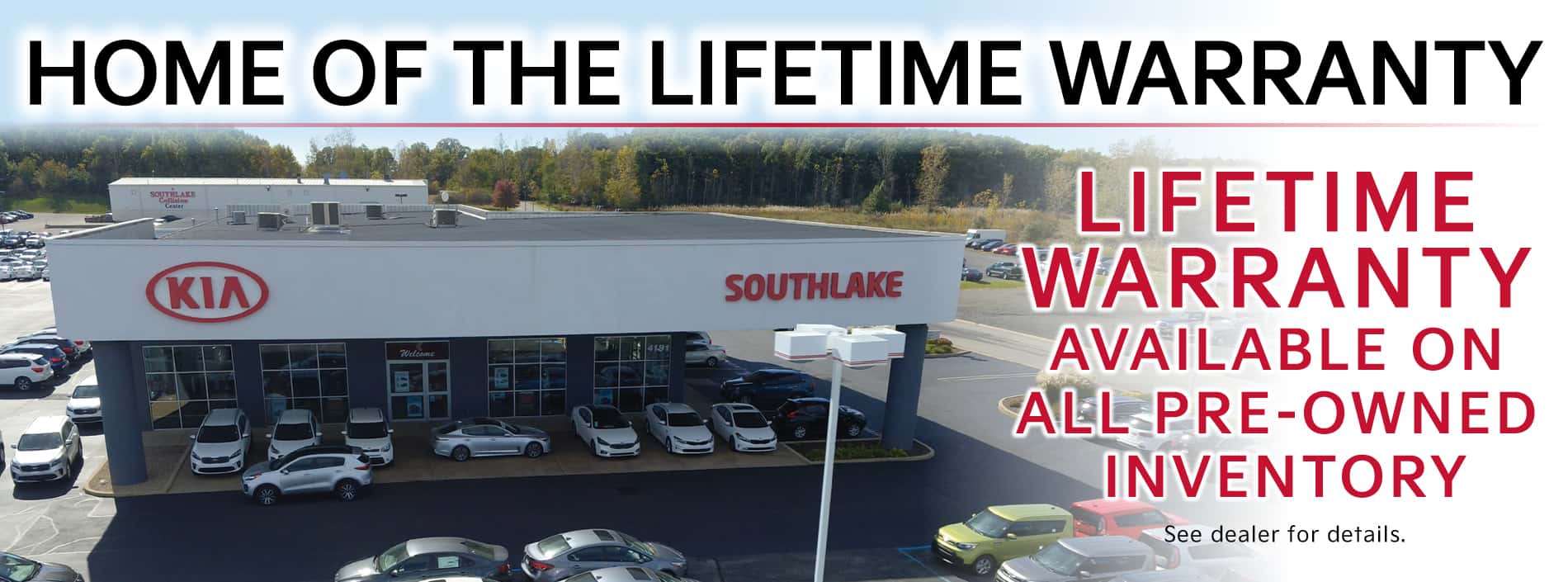 Home of Lifetime Warranty | Southlake Kia