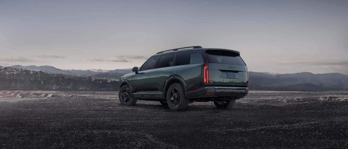 2027 Kia Telluride Exterior Parked On Top Of Mountain