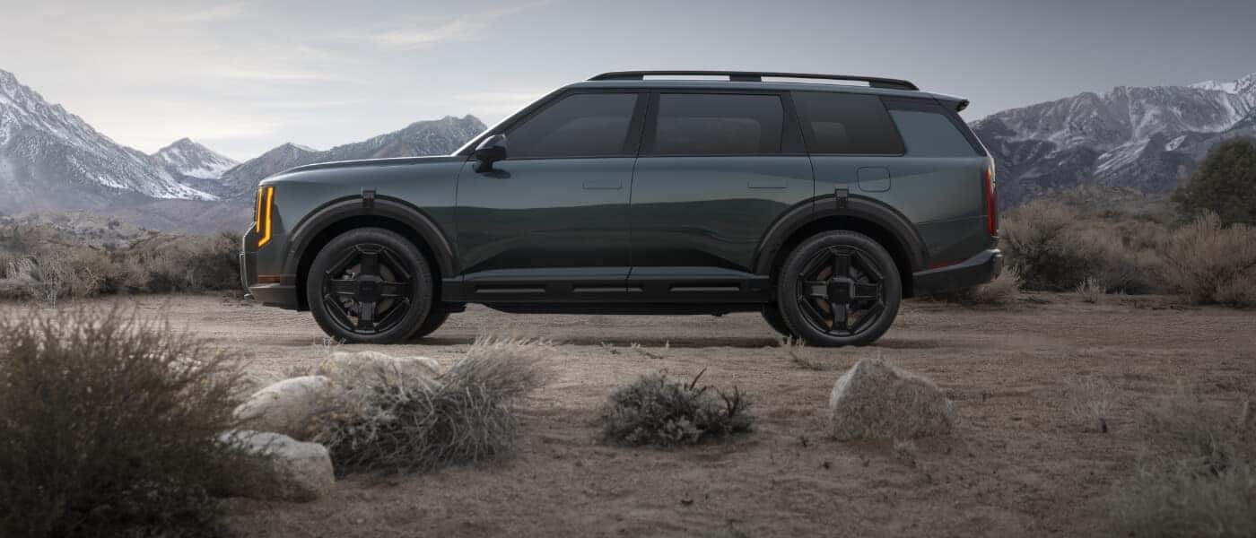2027 Kia Telluride Exterior Parked With Mountain View