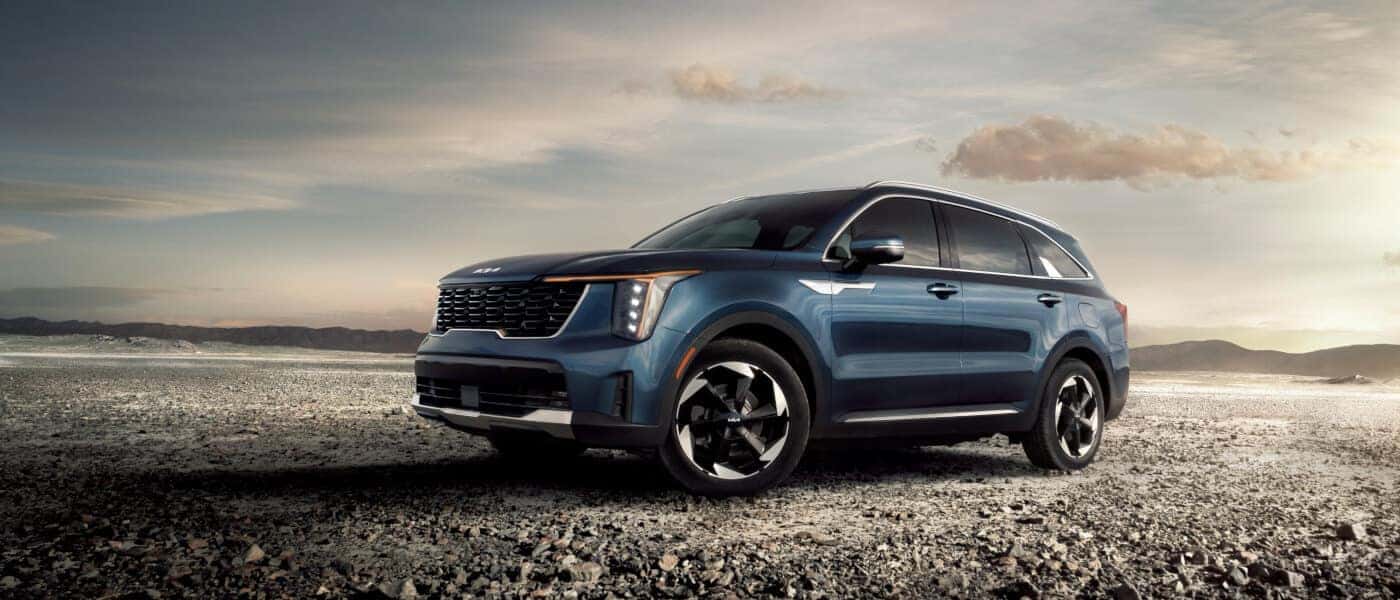 2026 Kia Sorento Hybrid Exterior Parked In Rocky Plain