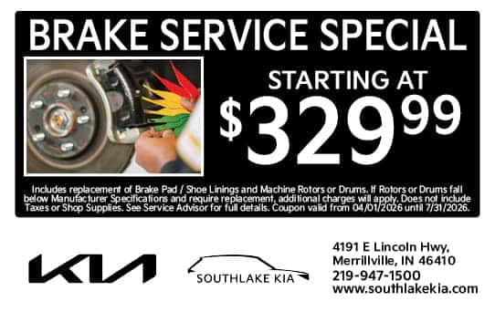 Brake Service Special | Southlake Kia
