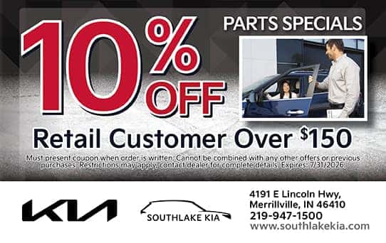 10% Off Accessories | Southlake Kia