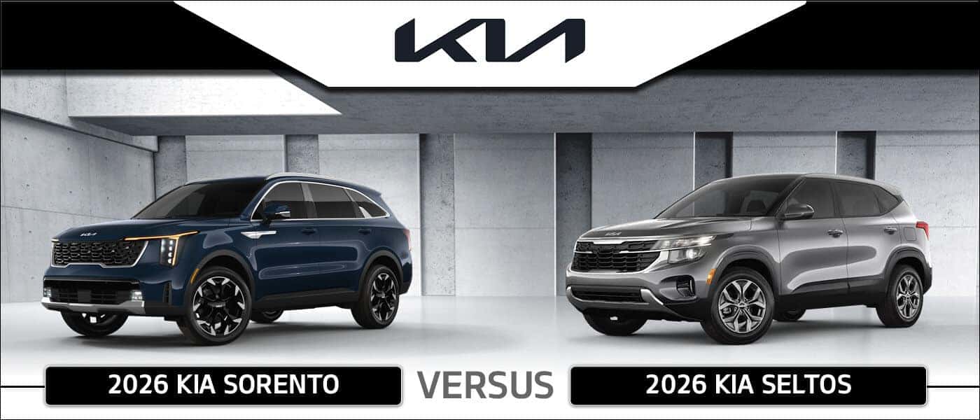 2026 Kia Sorento vs. Seltos