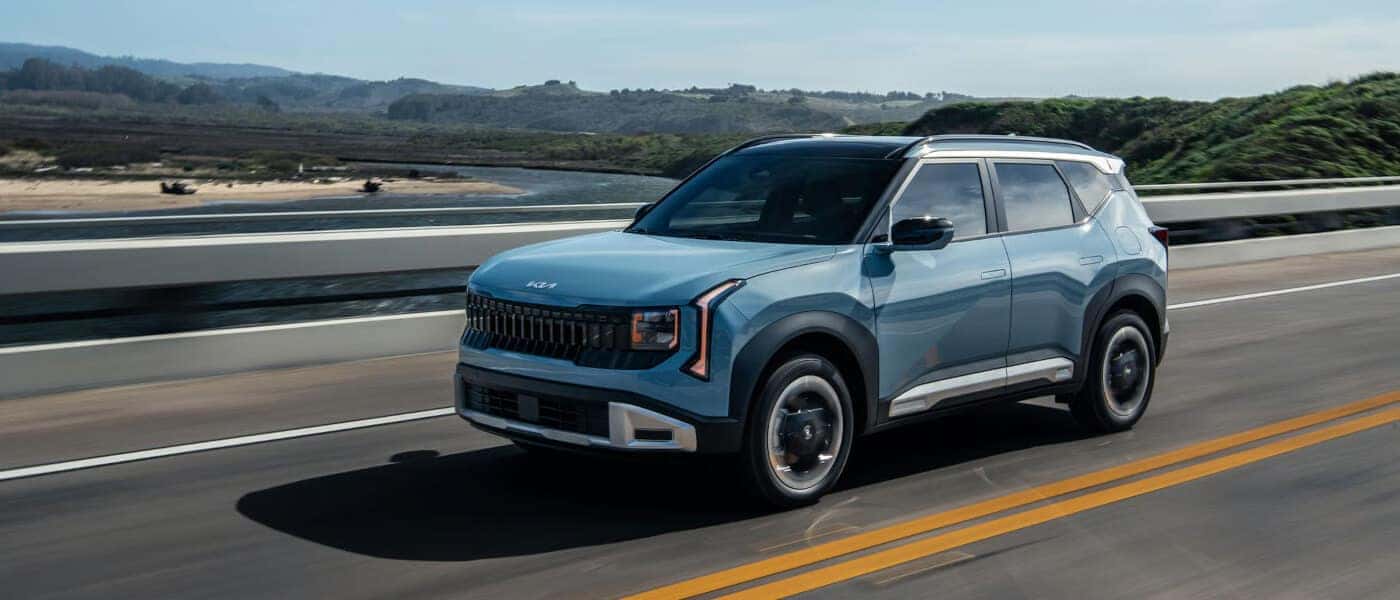 2027 Kia Seltos Exterior Driving Fast On Highway